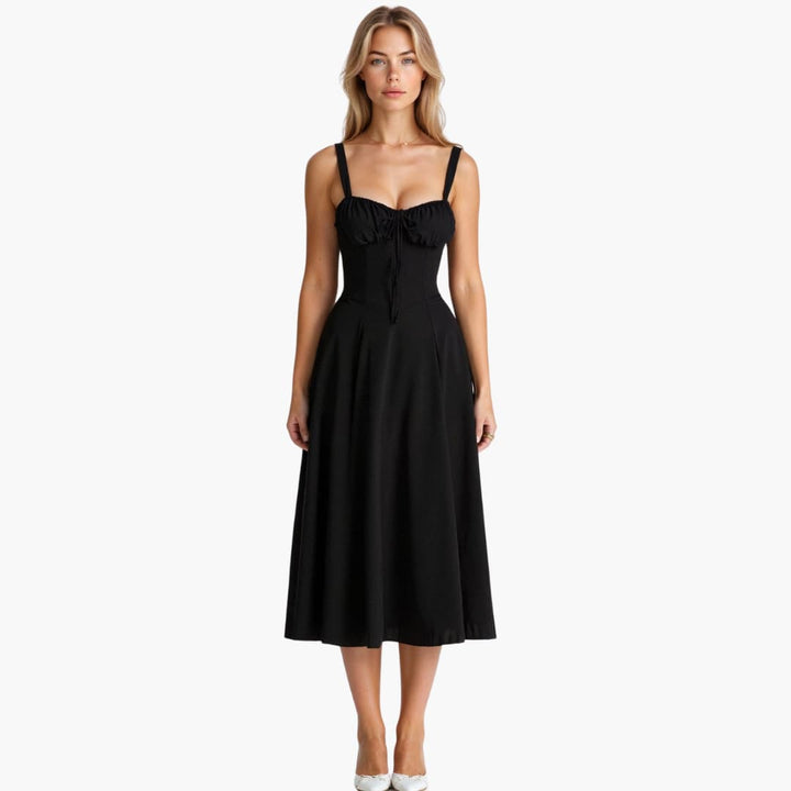 Stella | Women's Light Flowy Midi Dress