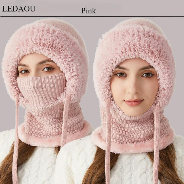 3-in-1 Beanie Hat For Women