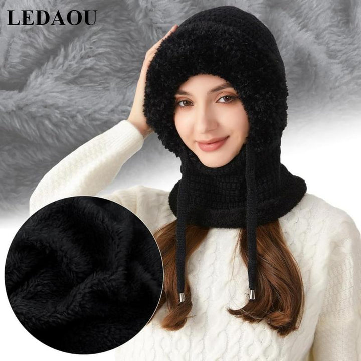 3-in-1 Beanie Hat For Women